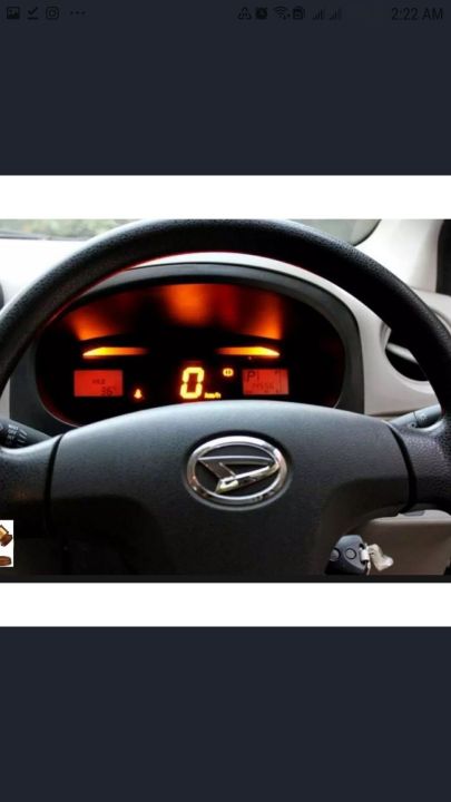 Mira steering logo diahatsu OEM quality glossy shine clip wala
