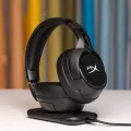 HyperX Cloud Flight S - Wireless Gaming Headset, 7.1 Surround Sound, 30 Hour Battery Life, Qi Wireless Charging, Detachable Microphone with LED Mute Indicator, Compatible with PC & PS4. 