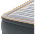 Intex Dura-Beam Deluxe Comfort-Plush Mid-Rise Air Bed with Built-in Electric Pump - (54"x75"x13) Full Size Inflatable Mattress - Fiber-Tech Technology Durable & Portable Guest Bed - Original Intex Price in BD.