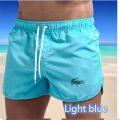 2026 Men's Fashion Printed Swim Trunks, Quick-Drying and Breathable Beach Shorts, Swim Trunks with Drawstring Pockets. 