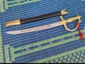 Handmade stainless steel Muslim sword used for home decor. 