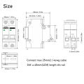 DC100V 150V 200V 250V Circuit Breaker Low Voltage AC DC MCB 2P C Curve 16A 20A 25A 32A 40A 50A 63A Solar Panel Battery Protector. 