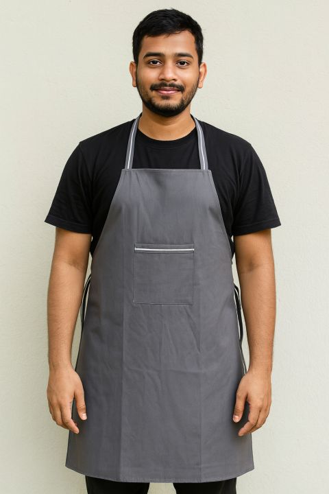 100% Cotton  Kitchen Apron (Size : 24X30 Inches)