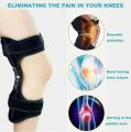 Yorten Spring Knee Booster Power Knee Support Powerleg Knee Joint Support Pads Knee Protection Booster Protection Boost Old Cold Leg Mountaineering MH ONline pain relief leather spring steel magnetic. 