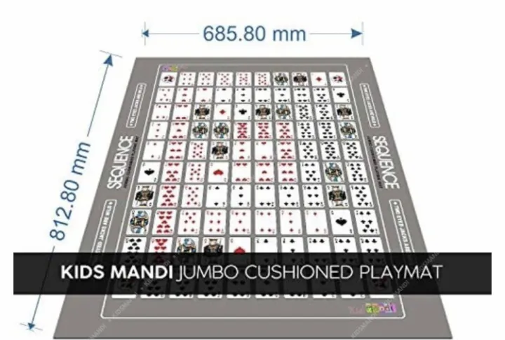 Jumbo%20SEQUENCE%20Board%20Game:%20Deluxe%20Edition%20with%20Playing%20Chips%20-%20A%20Fun%20Family%20Toy%20for%20PartiesJumbo%20Sequence%20"Mat%20Board"%20Game%2032"x27"%20Pl@ying%20Mat%20Unlimited%20Fun%20and%20Joy%20Strategy%20Mat%20Board%20Game%20-%20Image%207