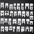 82pc/SET Full Set Sewing Machine Presser Feet Tool Set, Multifunctional & Durable & Professional Presser Foot Accessories Kit.