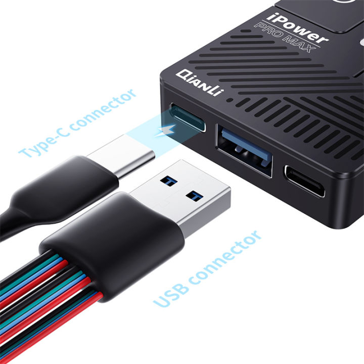 QIANLI%20IPower%20Pro%20Max%20Supply%20Test%20Cable%20DC%20Power%20Control%20Test%20Cable%20for%20IP%206G-13%2014%20Pro%20Max%20Battery%20Data%20Simulation%20Testing%20Tool%20-%20Image%204