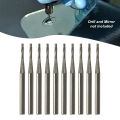 10pcs Car Glass Windshield Repair Drill Bits DIY Auto Glass Tapered Carbide Drill Bit Tools Car Repair Special Drilling Bit. 