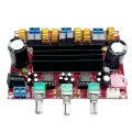 XH-M139 Digital Subwoofer Power Amplifier Board 2x50W 100W 2.1 Channel TPA3116D2 3 Sound Channels Energy Saving Pure HiFi Music. 