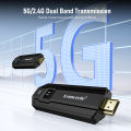 Lemorele P20 HDMI compatible Wireless Video Transmitter Receiver 1080P Wireless Extender Adapter for Laptop TV Projector Monitor.
