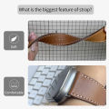 High Quality Leather Iwatch Band For Apple Watch Ultra 3 2 Series 11 10 9 8 7 6 Se 3 Bracelet Correa Strap 46mm 42 41 45 49MM. 