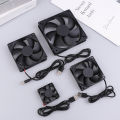 5V Brushless Cooling Fan USB Router Fan Computer Case TV Box Cooling Case 50mm 80mm 90mm 120mm PC DIY Cooler Desktop Fan.