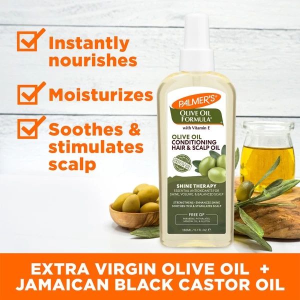 Palmer's%20Olive%20Oil%20Formula%20Shine%20therapy%20hair%20and%20scalp%20Oil%20Spray%20for%20shiny%20hairs%20150ml%20-%20Image%204