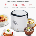 Electric Mini Rice Cooker Portable MultiCooker Household Rice Cookers 12V 24V 220V Pot Cooking Machine Pans For Car Truck Home.