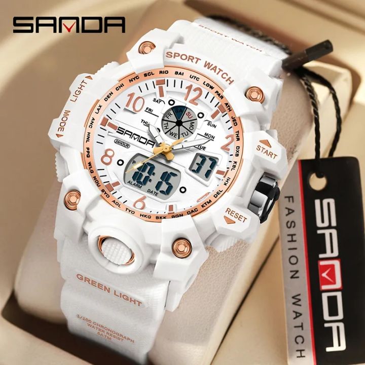 SANDA%20Luxury%20Brand%20Women's%20Digital-Analog%20Watches%20LED%20Digital%20Clock%20Casual%20Ladies%20Electronic%20Watch%20Women%20%20Reloj%20Mujer%20-%20Image%203
