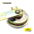 Universal Motorcycle Electric Red Heart Horn Chrome plated 12V 1.5A Waterproof  Loud Speakers for Scooter Moped Dirt Bike ATV. 
