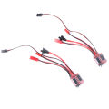 20A ESC 30A ESC Motor Speed RC ESC 2KHz Forward Reverse Brush Brake Toy Accessories.