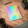 Rainbow Reflective cover Sketch Note book..