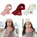 1PC Baby Kids Boy Girl Winter Warm Scarf Knitting Wool Scarves Children Neck Warmer Wrap. 