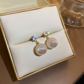 Korea Fashion New  Light Luxury Simple Classic Pearl Drop Earrings Birthday Party Gift Woman Jewelry Stud Earrings. 