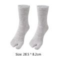 1-5Pair Japanese Style Two Finger Socks Unisex Clog Socks Polyester Toe Separation Socks Kimono Flip Flop Sandal Split Toe Sock.