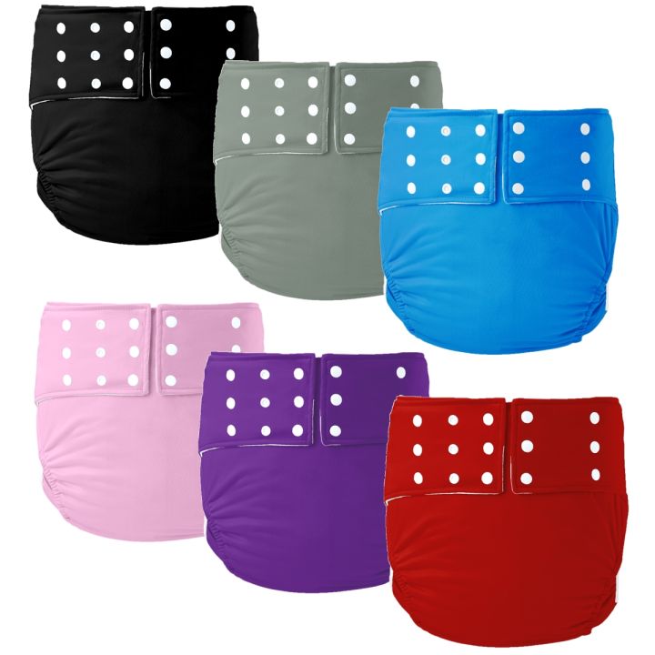Large Size Adult Diapers Leak Proof Nappies Waterproof Diapers Washable Reusable Adult Elderly Cloth Diapers Pocket Nappies