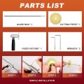 Inside PVC Pipe Cutter 1-1/2 To 8 Inch PVC Pipe Plumbing Inside Cutter Internal Plastic Pipe Cutter Set Adjustable Cutting Depth. 