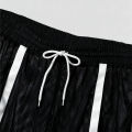 Men's Mesh See-through Shorts Fashion Patchwork Drawstring Beach Shorts Leisure Sport Shorts for Man Pajamas Home Underwear.