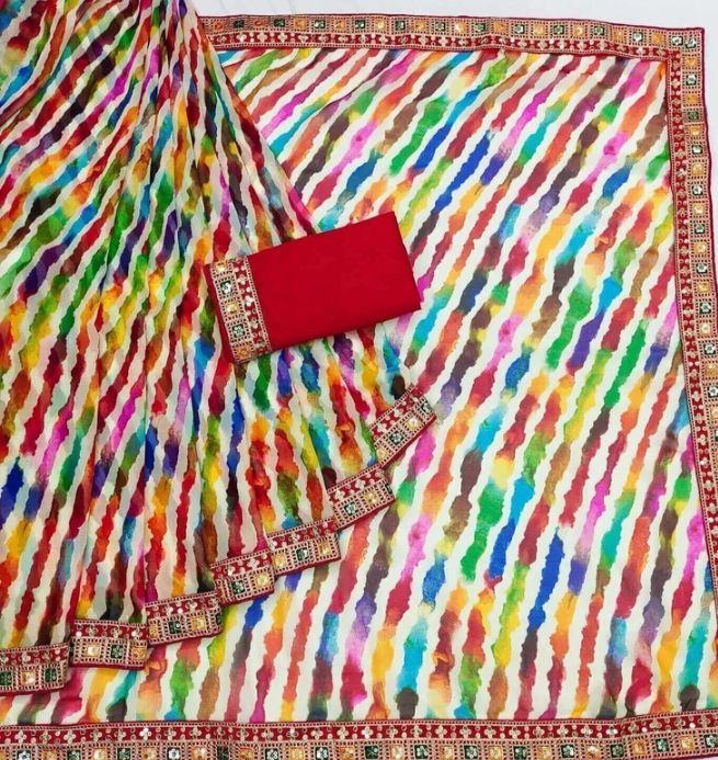 Bollywood%20Georgette%20Saree%20Women%20(Multicolor)%20-%20Image%203