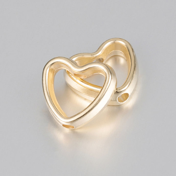 50pcs%20Heart%20Frame%20Wrapped%20Bead%20Double%20Stright%20Hole%20Spacers%20Loose%20Beads%20%20for%20Jewelry%20Making%20DIY%20Findings%20-%20Image%207