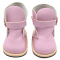 18 Inches American Doll Boots High Quality 6 Colors Leather Girl Doll Shoes For 43cm New Born Russia Diy Dolls Sock. 