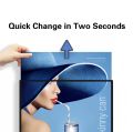 LED Light Box with Replaceable Paper - Customizable Advertising Display, Signage, Home Decor - Bright LED Frame for Promotions and Messages. 