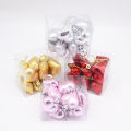 12Pcs Christmas Balls Xmas Tree Hanging Ornaments Ball Heart Stars Gold Red Pendants Merry Christmas Party Decor 2023 New Year.