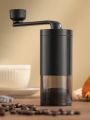 1pc Manual Coffee Grinder Portable Grinder Home Outdoors Travel Hand Crank Coffee Grinder Adjustable Bean Grinder.