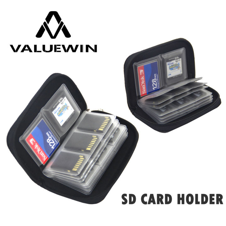 Memory%20Card%20Storage%20Bag%20Carrying%20Case%20Holder%20Wallet%2022%20Slots%20for%20CF/SD/Micro%20SD/SDHC/MS/DS%20Game%20Accessories%20Memory%20Card%20Box%20-%20Image%202