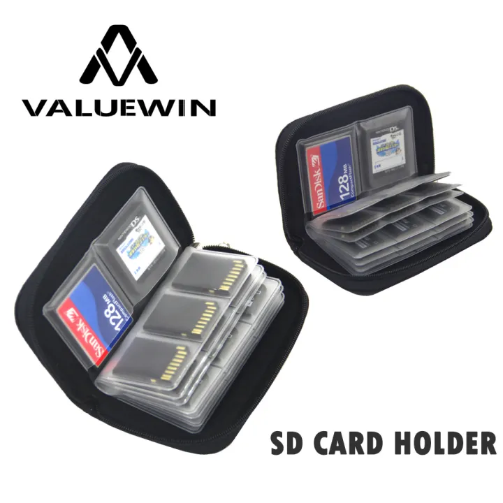 Memory%20Card%20Storage%20Bag%20Carrying%20Case%20Holder%20Wallet%2022%20Slots%20for%20CF/SD/Micro%20SD/SDHC/MS/DS%20Game%20Accessories%20Memory%20Card%20Box%20-%20Image%202
