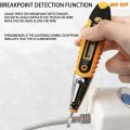 ⚡ Non-Contact Voltage Tester Pen Battery Operated | Rust-Resistant | Bright LED Display | AC/DC Detection.