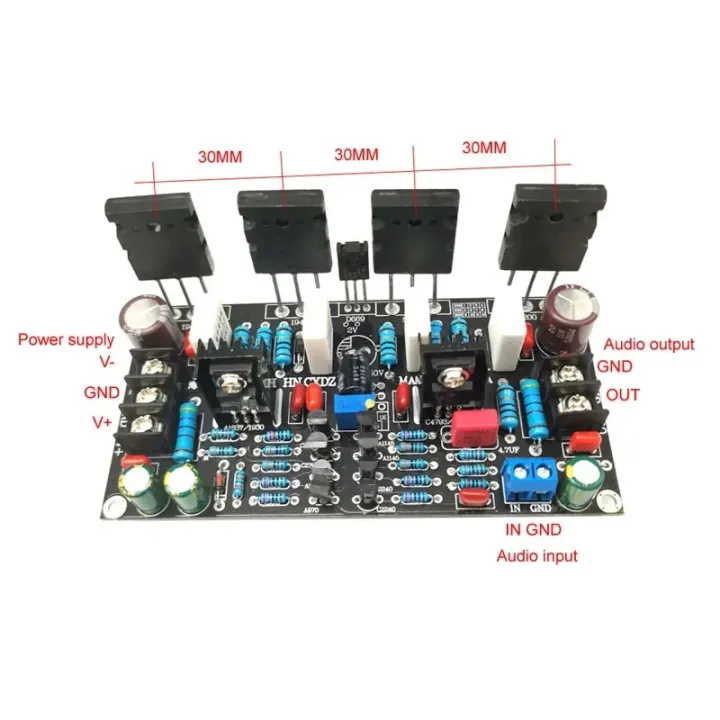 200W%201943%20+%205200%20High%20Mono%20Power%20Tube%20Finished%20Amplifier%20Board%20-%20Image%203