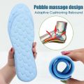 2/4pcs Soft Massage Memory Foam Insoles for Sport Running Shoes Sole Breathable Cushion Pads Women Men Feet Orthopedic Insoles.