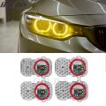 BAVISS New Bi Xenon Angel Eyes yellow DRL Module 63117263051 For BMW F80 M3 F32 F33 F36 420i 428i M4 Lights RED BLUE 1305715084. 
