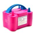 Electric balloon pump-Machine/Dual nozzle-Inflator, Air-Baloon pump-Pump for-Balloons-Portable, Air Blower Pump, Ballons for-Birthday-Decoration items/set/accessories-Party Supplies/Inflated-Electric-Air filling pump-Inflatable-Tools [ 220V-240V, 600W ]. 