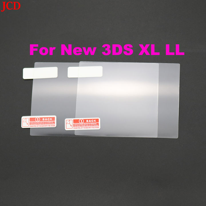 JCD%201pcs%20Top%20Bottom%20HD%20Clear%20Protective%20Film%20For%20GB%20GBA%20GBC%20GBA%20SP%20DSL%20NDSL%20For%202DS%20New%203DS%20XL%20LCD%20Screen%20Protector%20-%20Image%206
