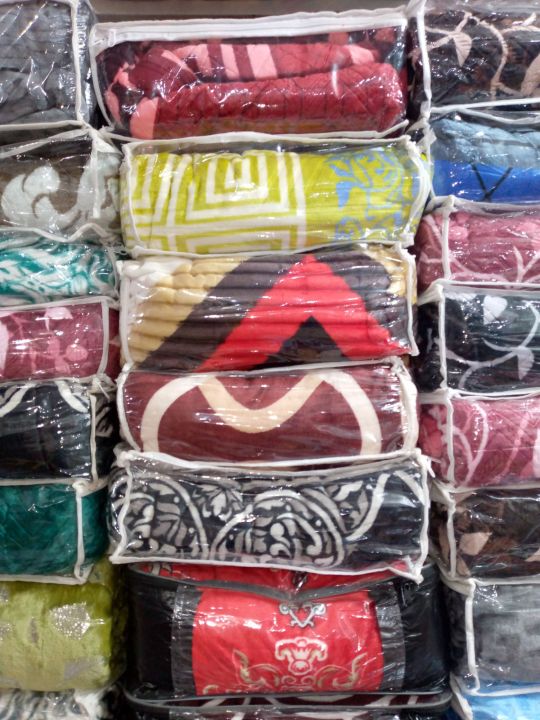 High Quality Winter Double Bed Blanket Comforter Kambal