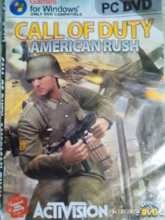 Call of duty American Rush for PC (DVD)