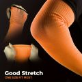 1 Pair Orange Sleeves Arm Protection for Cut Proof and Heat Resistant Welding,Gardening Work.