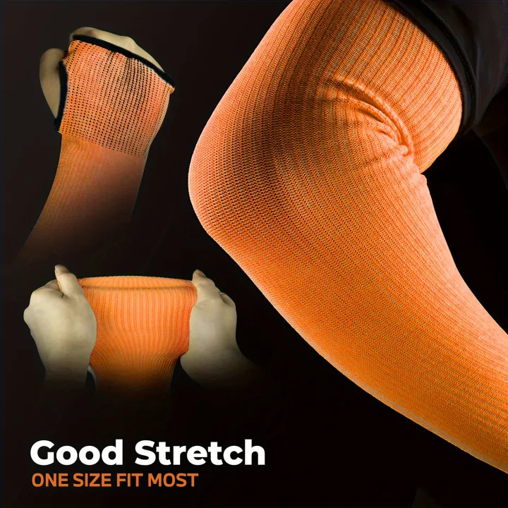 1%20Pair%20Orange%20Sleeves%20Arm%20Protection%20for%20Cut%20Proof%20and%20Heat%20Resistant%20Welding,Gardening%20Work%20-%20Image%203