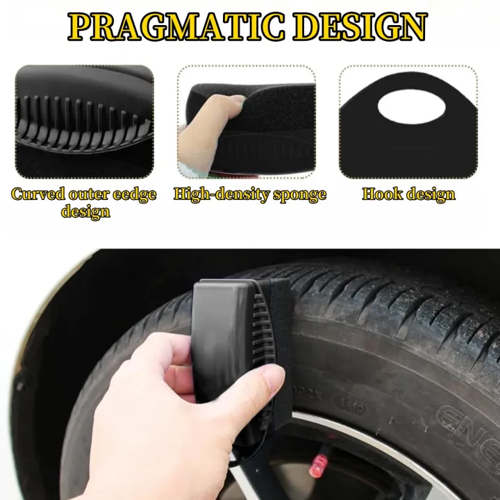 2Piece%20Car%20Tires%20Waxing%20Polishing%20Cleaning%20Wipe%20Washing%20Tire%20Tyre%20Wheel%20Rim%20Trim%20Contour%20Detailing%20Dressing%20Shine%20Pad%20Sponge%20-%20Image%203