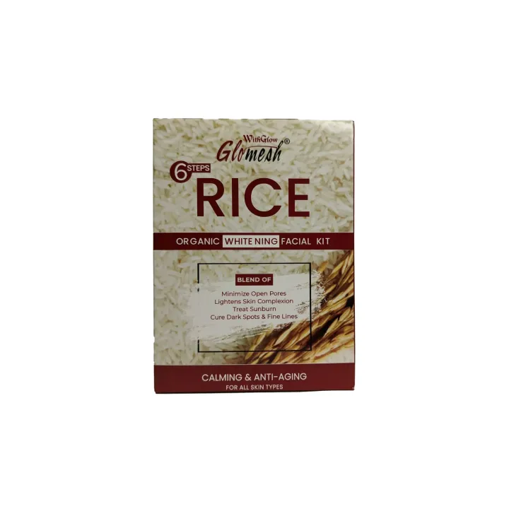 2l Rice Sachet 6 Steps Rice Facial 6 In 1 Sachet Kit | Daraz.pk