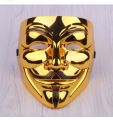 Hacker Mask Golden Dezine. 