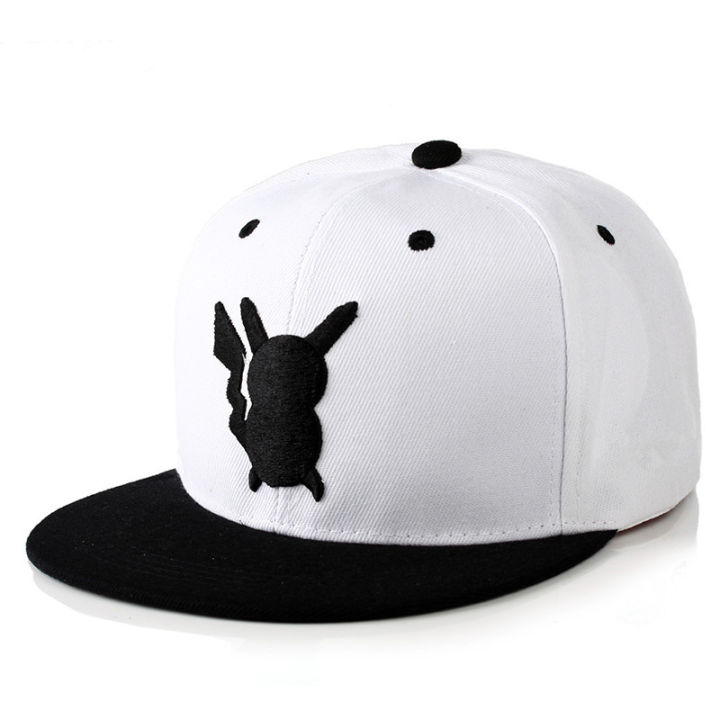 Anime%20Pikachus%20Cosplay%20Hat%20Unisex%20Adjustable%20Casual%20Baseball%20Hat%20Outdoor%20Sun%20Protection%20Hat%20Flat%20Brim%20Hat%20-%20Image%204